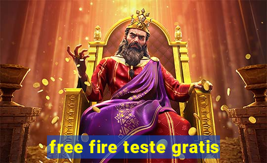 free fire teste gratis